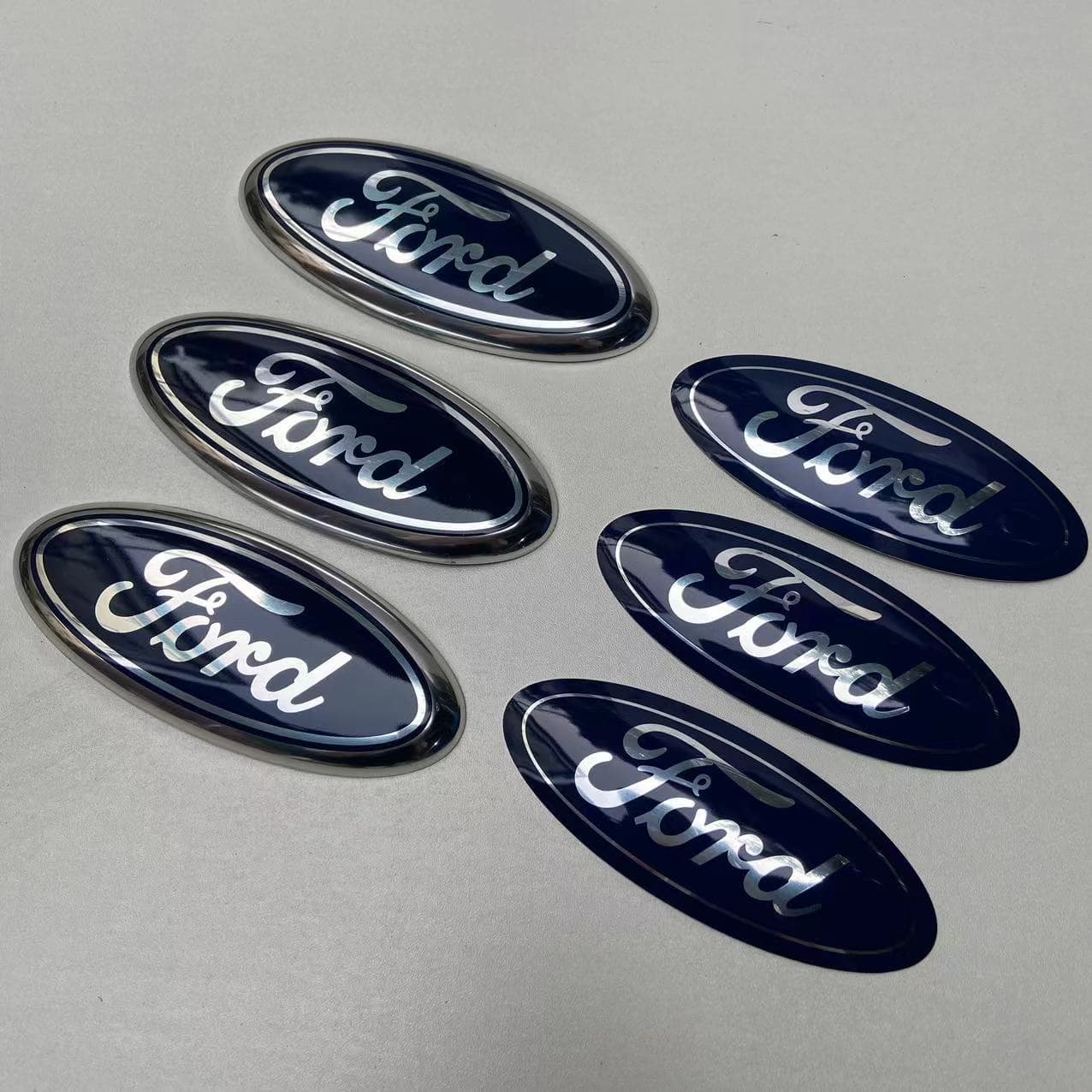 Ford Mondeo Focus Fiesta Zhisheng Max Front Grille Emblem Rear Trunk Badge 14.5