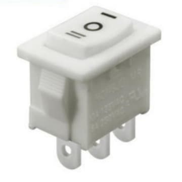 LED Desk Lamp Switch Socket Switch Electric Fan Wall Switch 15*21 White Ship Type Switch
