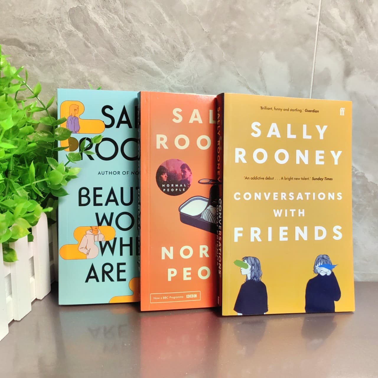 3 English Novels: "Chatter," "Normal People," "Beautiful World, Where Are You