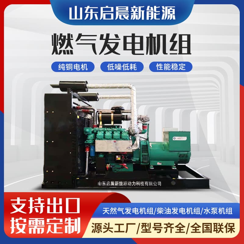 250kw natural gas generator set, 400V farm biogas/natural gas power generation unit