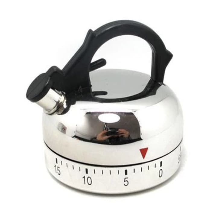 T401 Small Kettle Mechanical Timer, Kitchen Timer Reminder, Small Time Management Tool
