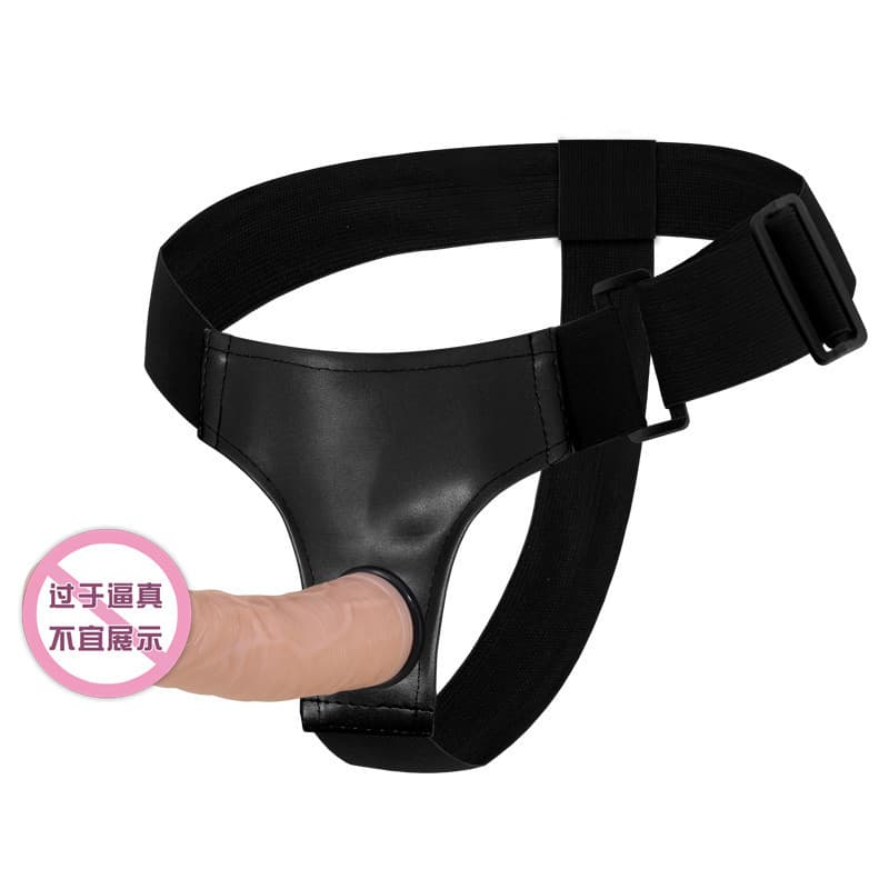 Baile Lala Adult Products Lesbian Wearable Pants Elastic Adjustable Leather Strap Pants Detachable Solid Dildo 22012