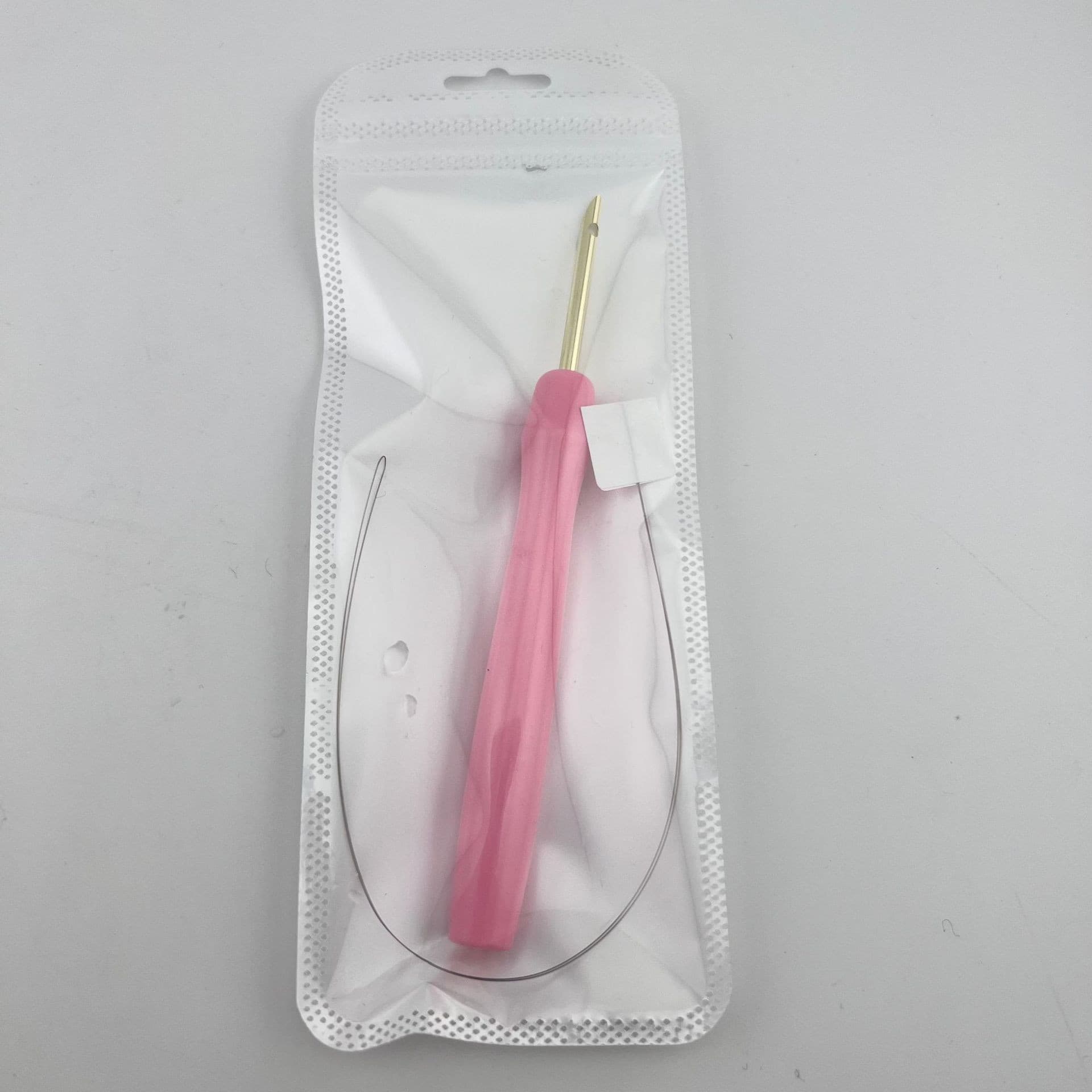 Adjustable Punch Needle with Colorful Plastic Handle for Russian Punch Needle Embroidery, Home Hand-Knitting Yarn Embroidery Tool