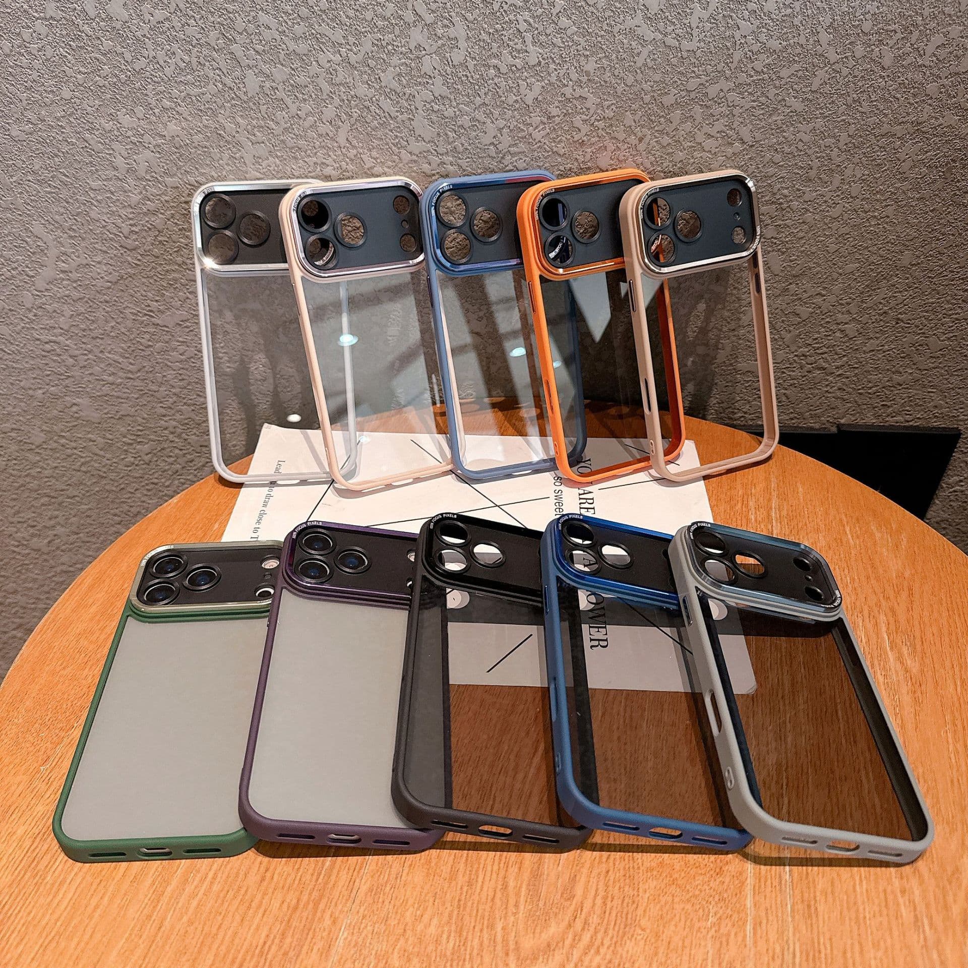 New Eagle Eye Precision Shield Acrylic Phone Case for iPhone 17 PM, Cross-Border Wholesale for iPhone 16, Couple Style for 15