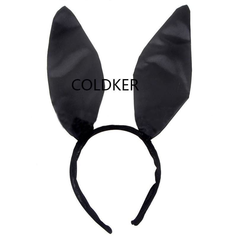 Bunny Easter Sexy Bunny Girl Bunny Ears Headband Necktie Wristband Set Cosplay Costume Accessories