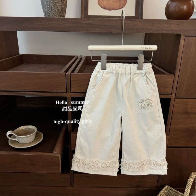 Girls Pants 2026 Spring New Korean Style Baby Girl Fashionable Loose Wide Leg Pants Baby Kids Casual Straight Leg Pants