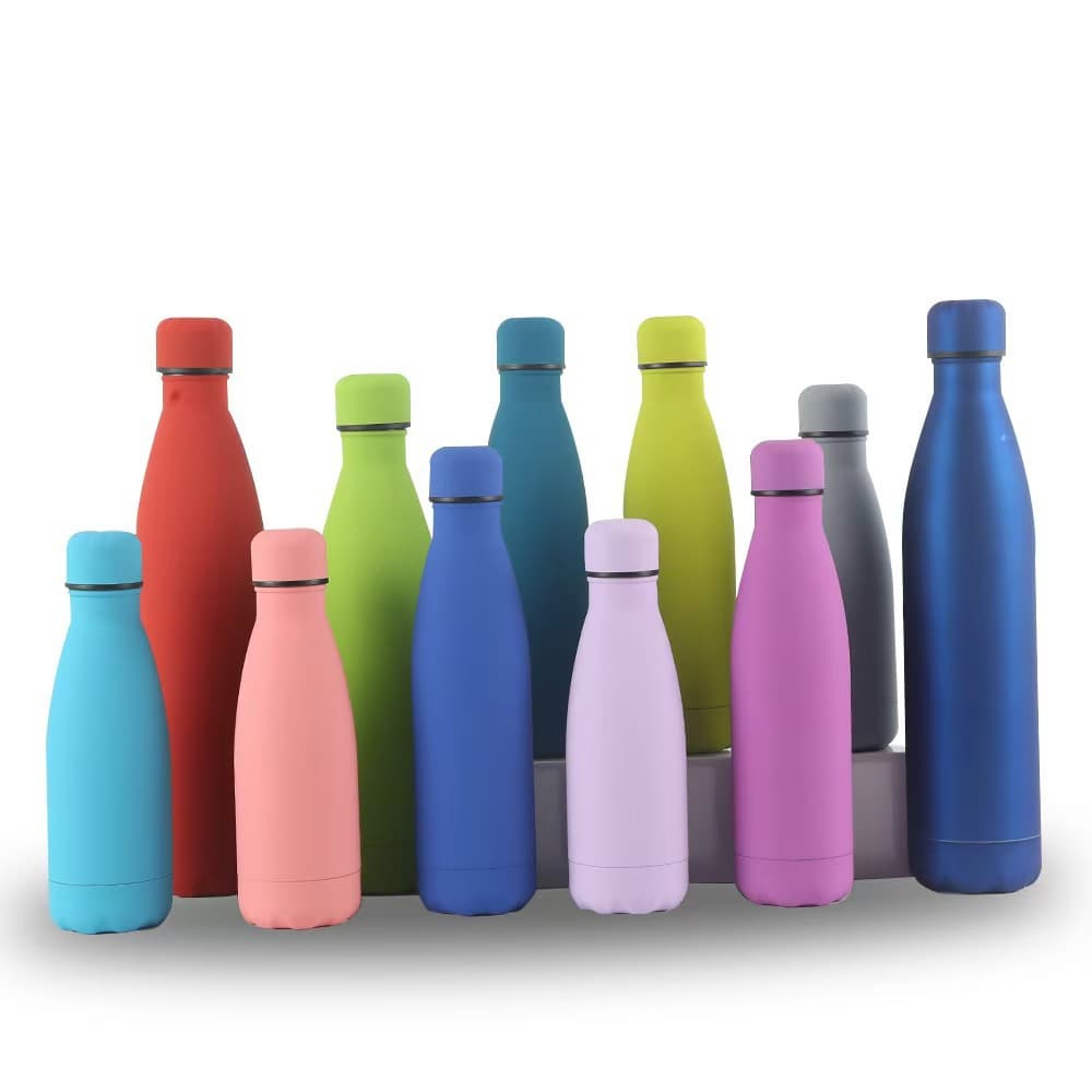 304 Stainless Steel Insulated Cup Outdoor Sports Water Bottle Marble Cola Bottle Stainless Steel Thermos