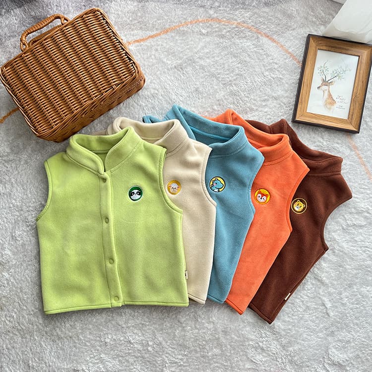 Clearance Baby Vest Autumn Winter Infant Vest Boys Girls Kids Clothes Fleece Warm Children's Fashion