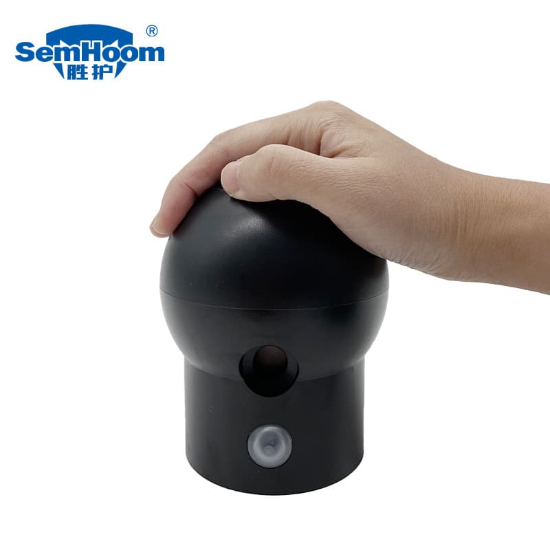 Human Body Static Discharger Ball Head Sound Light Voice Alarm Ball Head Replacement for Explosion-Proof Static Release Sphere