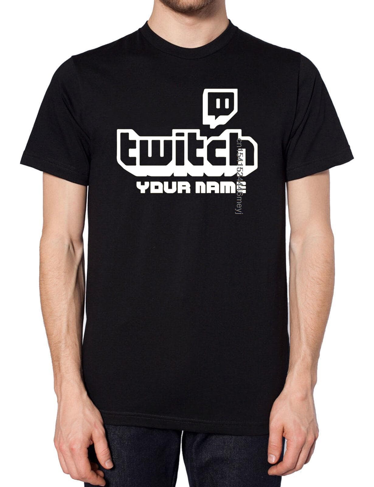 Personalized Twitch TV Gaming Men's T-Shirt Huikoo High Quality