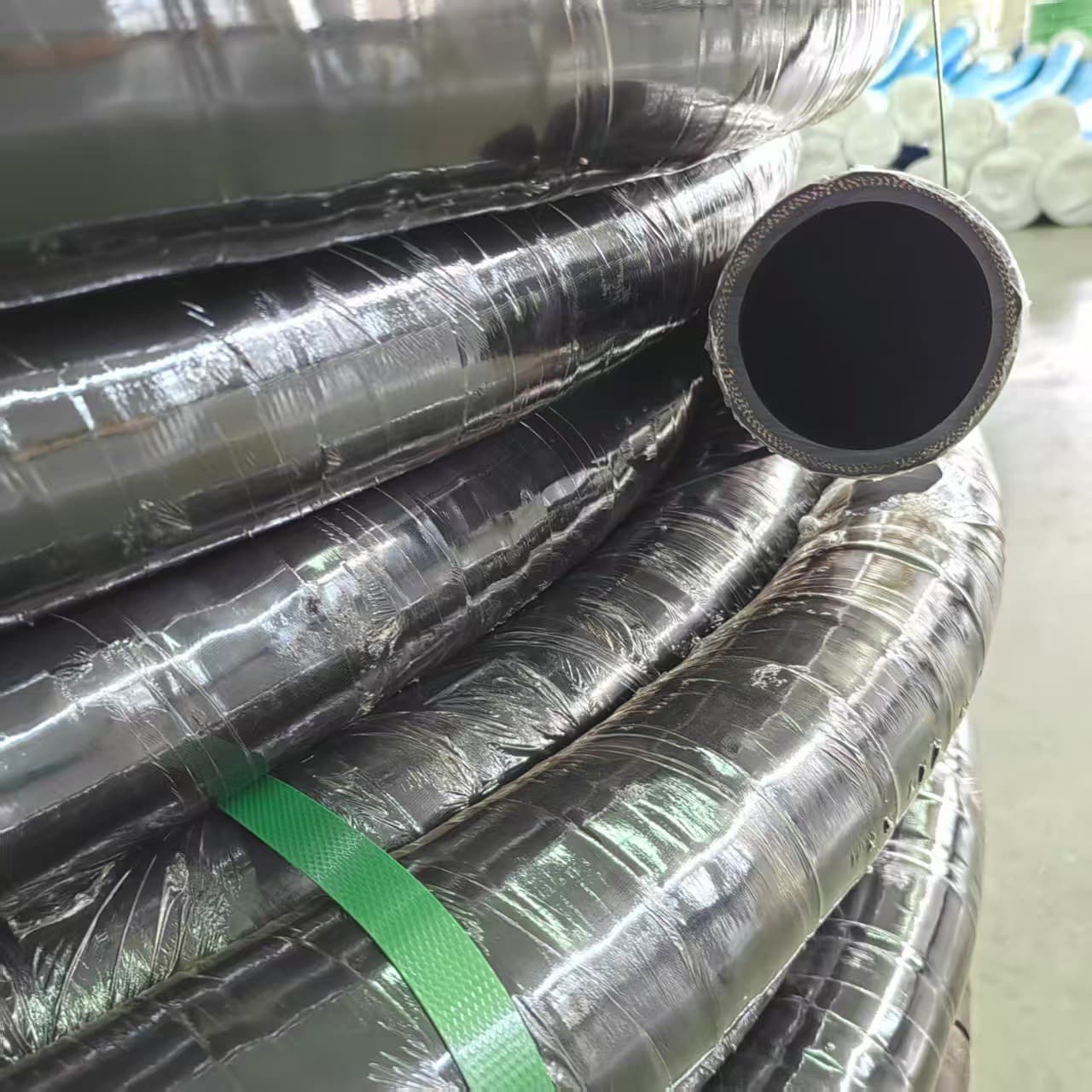 Wholesale Low Pressure Water Hose, Fabric-Reinforced Air Hose, Wire-Reinforced Steam Rubber Hose, Wear-Resistant Hose, High Pressure Pneumatic Hose