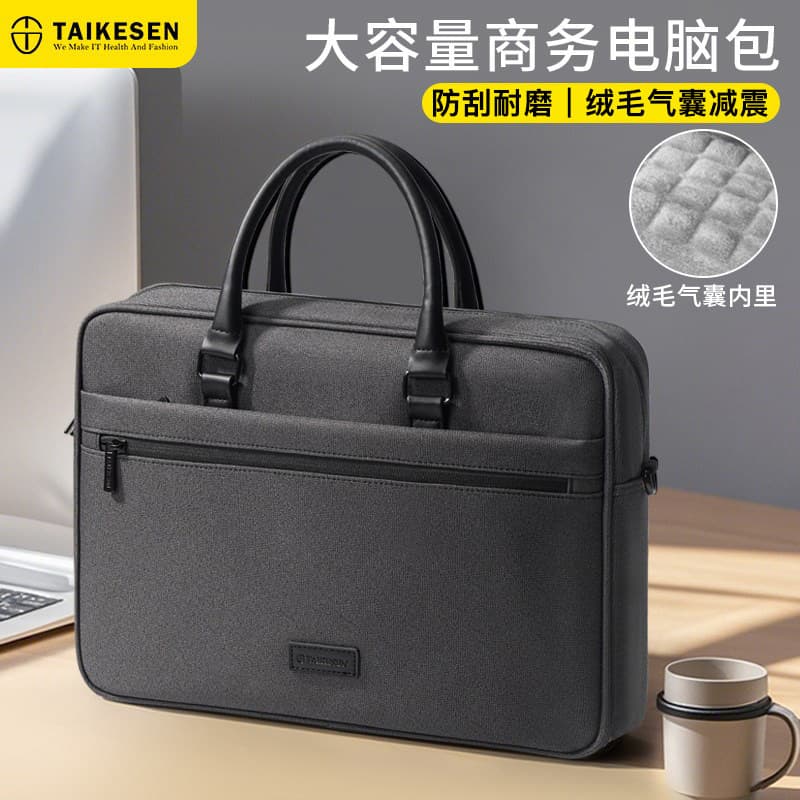 Laptop Satchel Briefcase 16inch Suitable for Lenovo 15.6 Huawei 14 Apple 13 Computer 15.6inch Female 15 Male