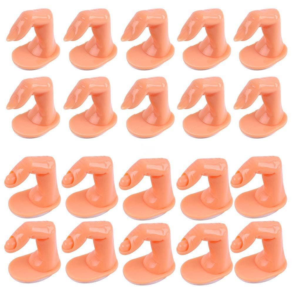 Nail Art Practice Tool For Little Finger Plastic Finger Student Simulation Nail Art Display Home Beauty/Cosmetics/Nail