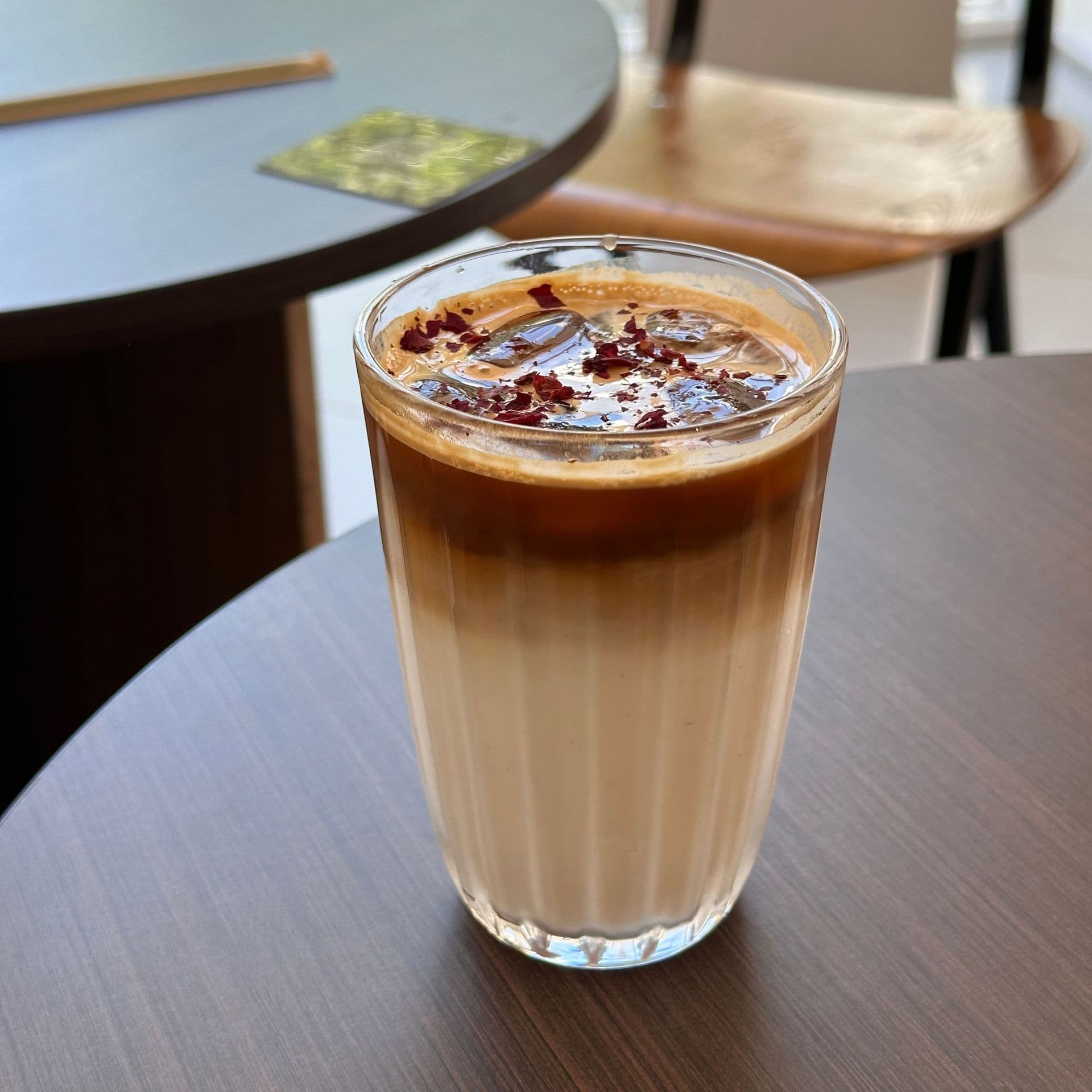 Nordic style vertical striped glass cup ice latte Garland Cup striped coffee cup ins household water cup juice cup