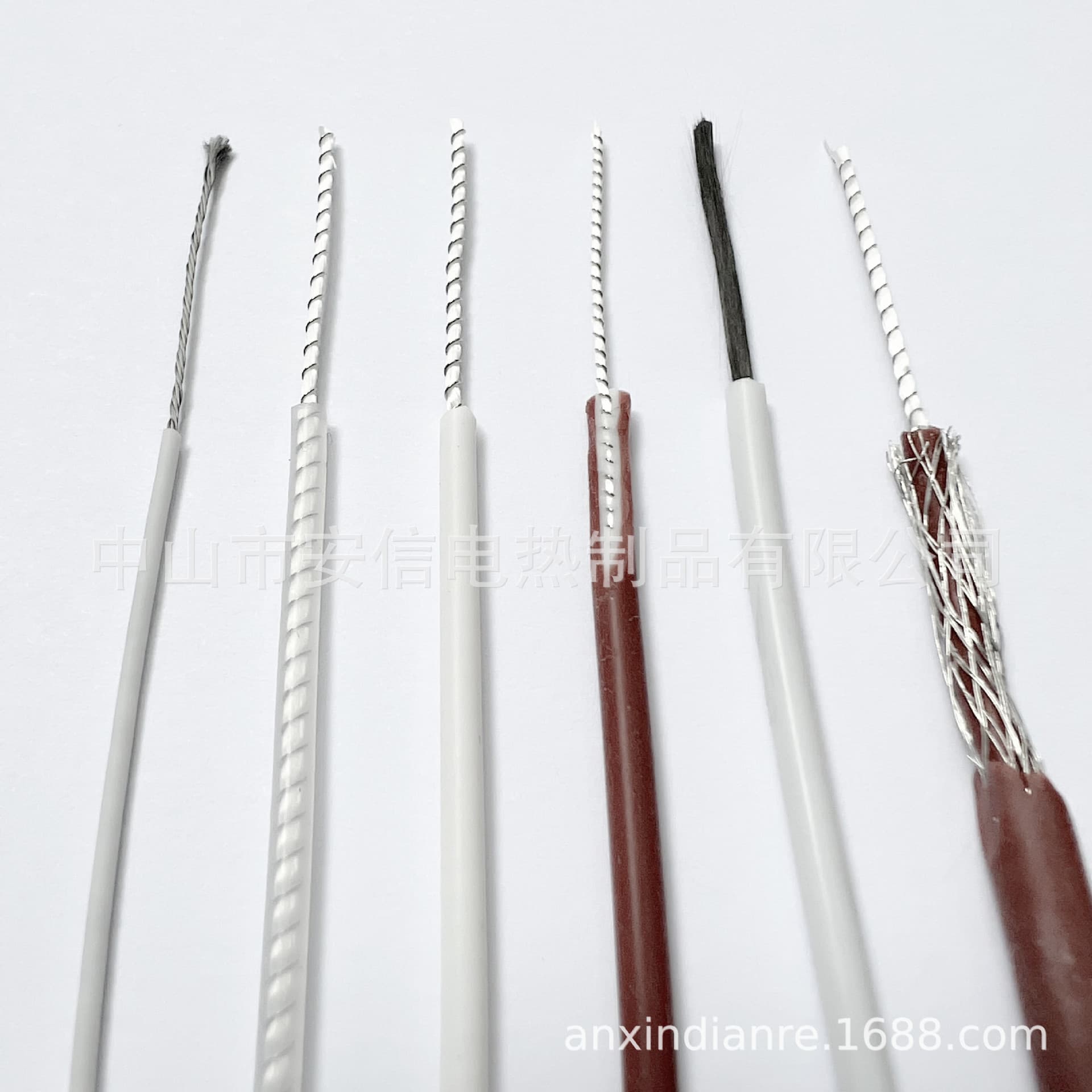 Single-core, multi-core spiral silicone heating wire, silicone heating cable, 0.1-12000 ohm high-temperature heating wire