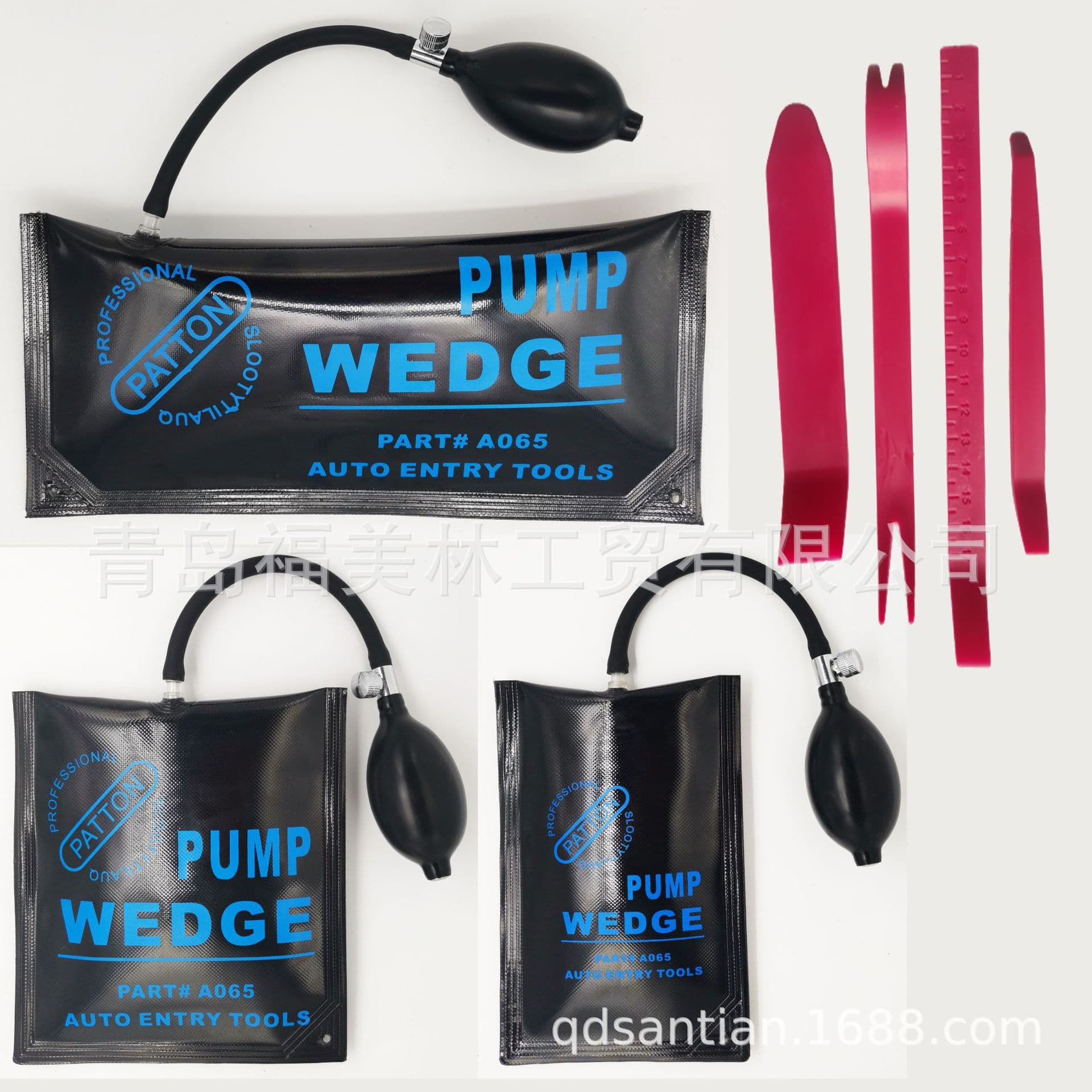 Door and Window Installation Leveling Tool with Built-in Hard Board, Door and Window Installation Airbag, Door and Window Installation Air Cushion PUMP WEDGE