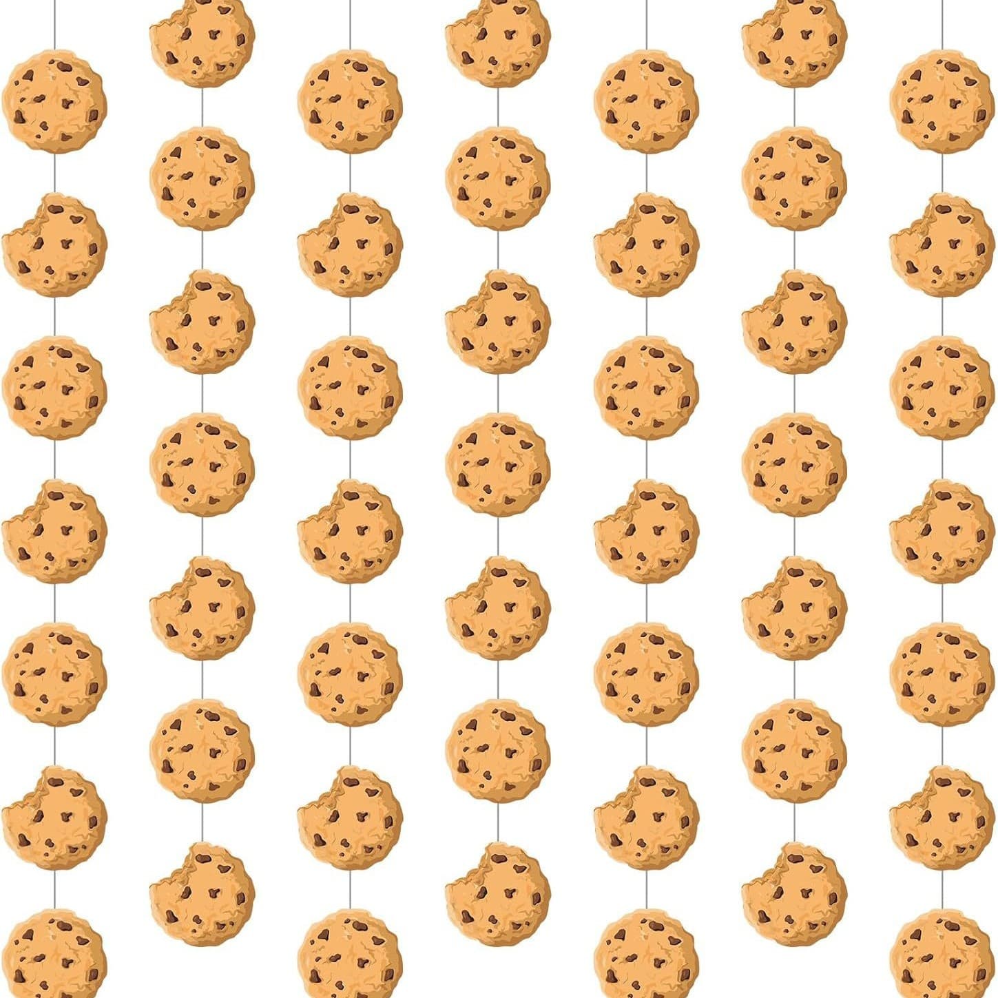 Cookie Garland Cookie Theme Party Banner Birthday Party Hanging Decoration Holiday Party Decor
