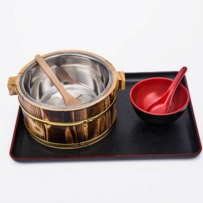 Wooden bucket rice, wooden bucket lid for pouring rice, small wooden bucket, tableware, wooden plate, sushi bowl, crayfish bowl, serving plate. Larger portions available at a discount.
