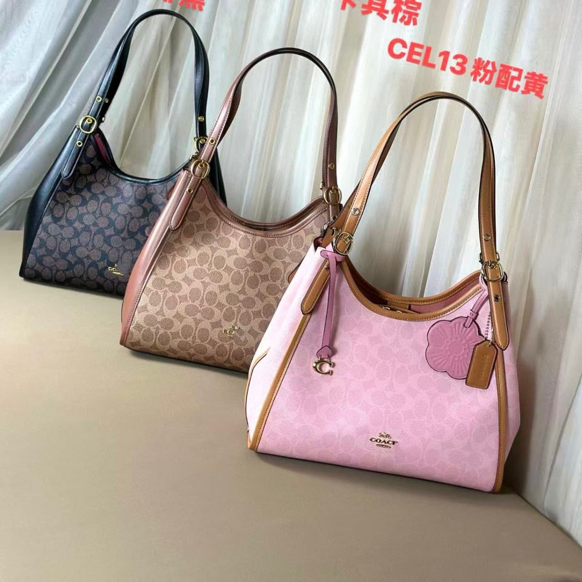 2026 new laurel hobo bag hobo shoulder tote underarm bag mollie cherry blossom pink tote crossbody bag