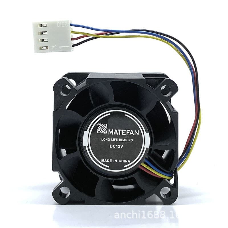 4028 Power Supply Fan New 4-Wire PWM Temperature Control Ultra High Speed 20,000 RPM 1U Server Chassis Fan 2CM High Airflow