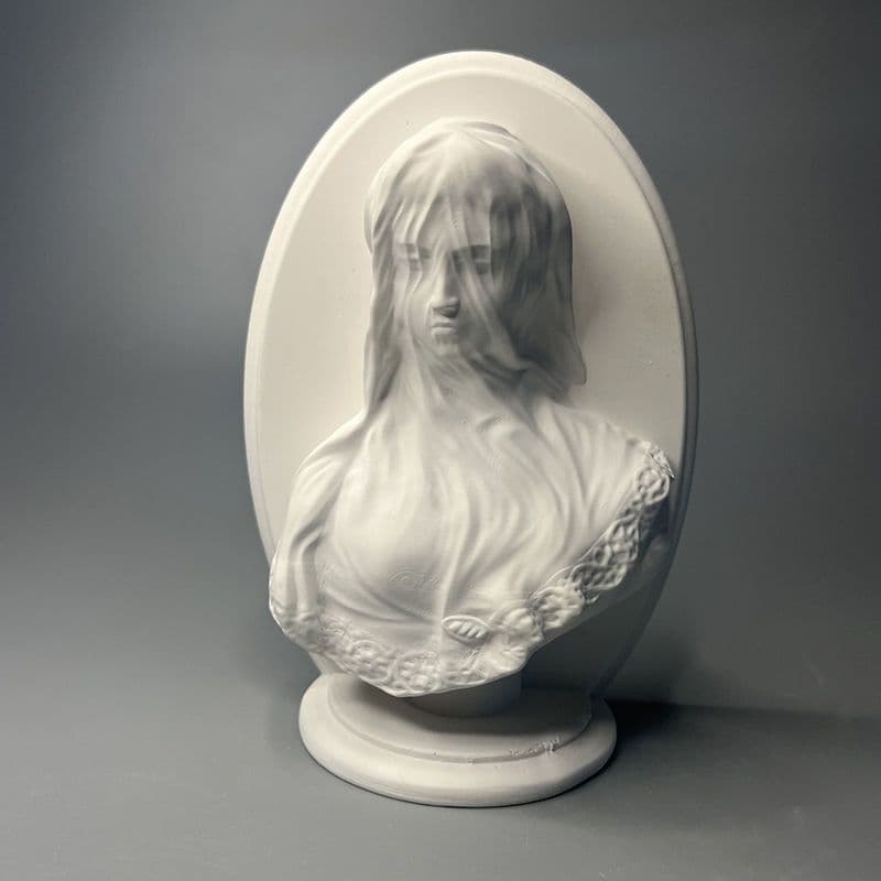 Nordic Ins Vintage Roman Sculpture Plaster Aroma Stone Desktop Decorative Art Ornament Art Teaching Aid Gift