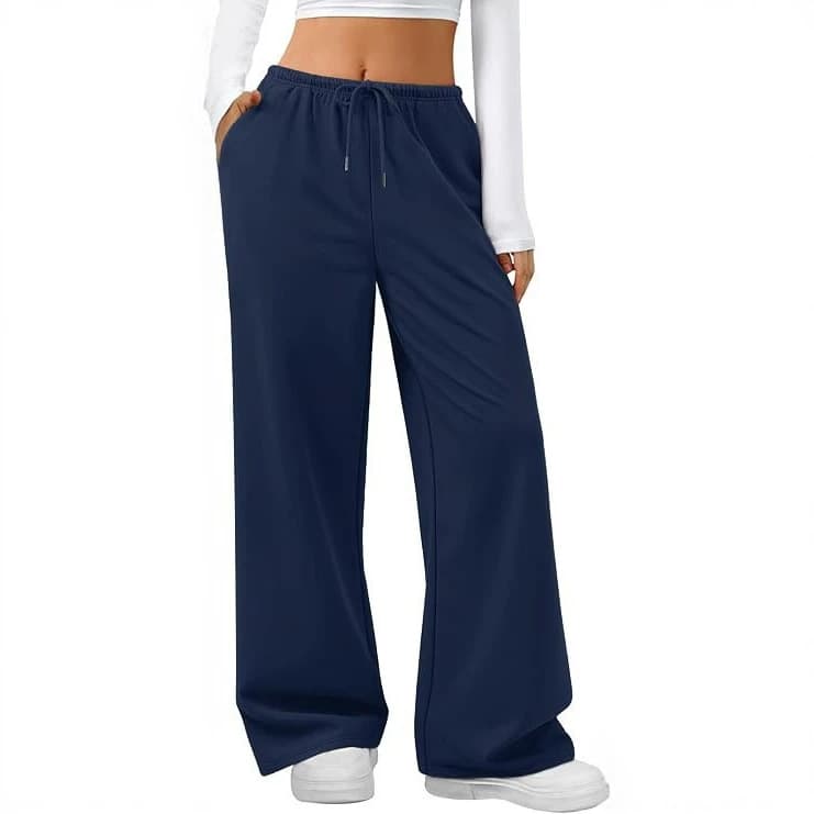 Unisex Solid Color Loose Casual Sweatpants for Amazon EU/US Market