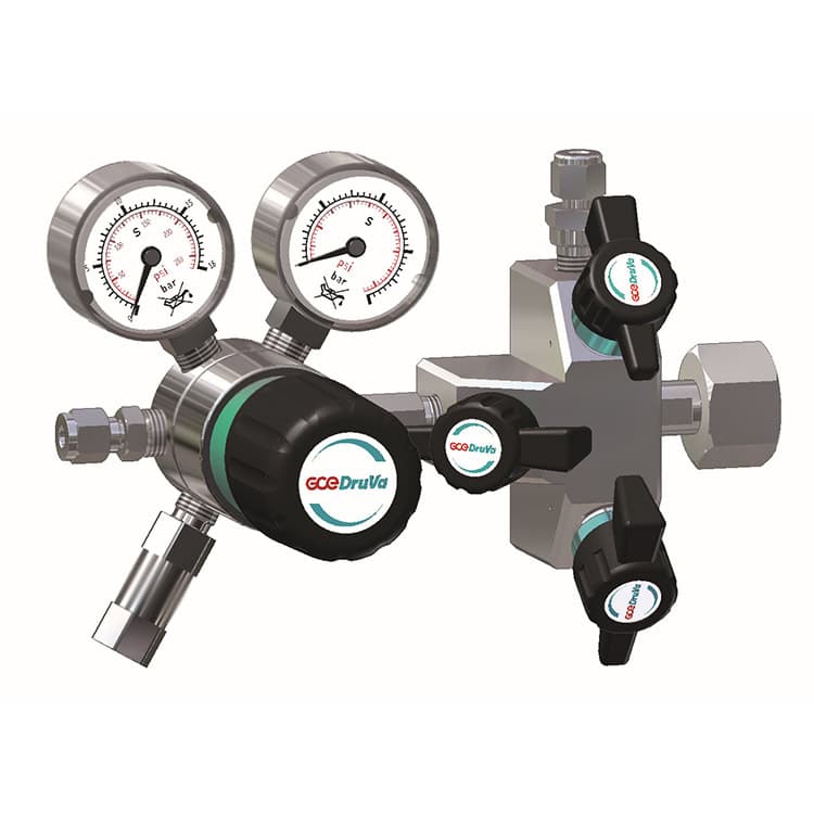 Special gas high pressure piston type stainless steel pressure reducer pressure regulating valve pressure regulating device gas pressure reducing valve