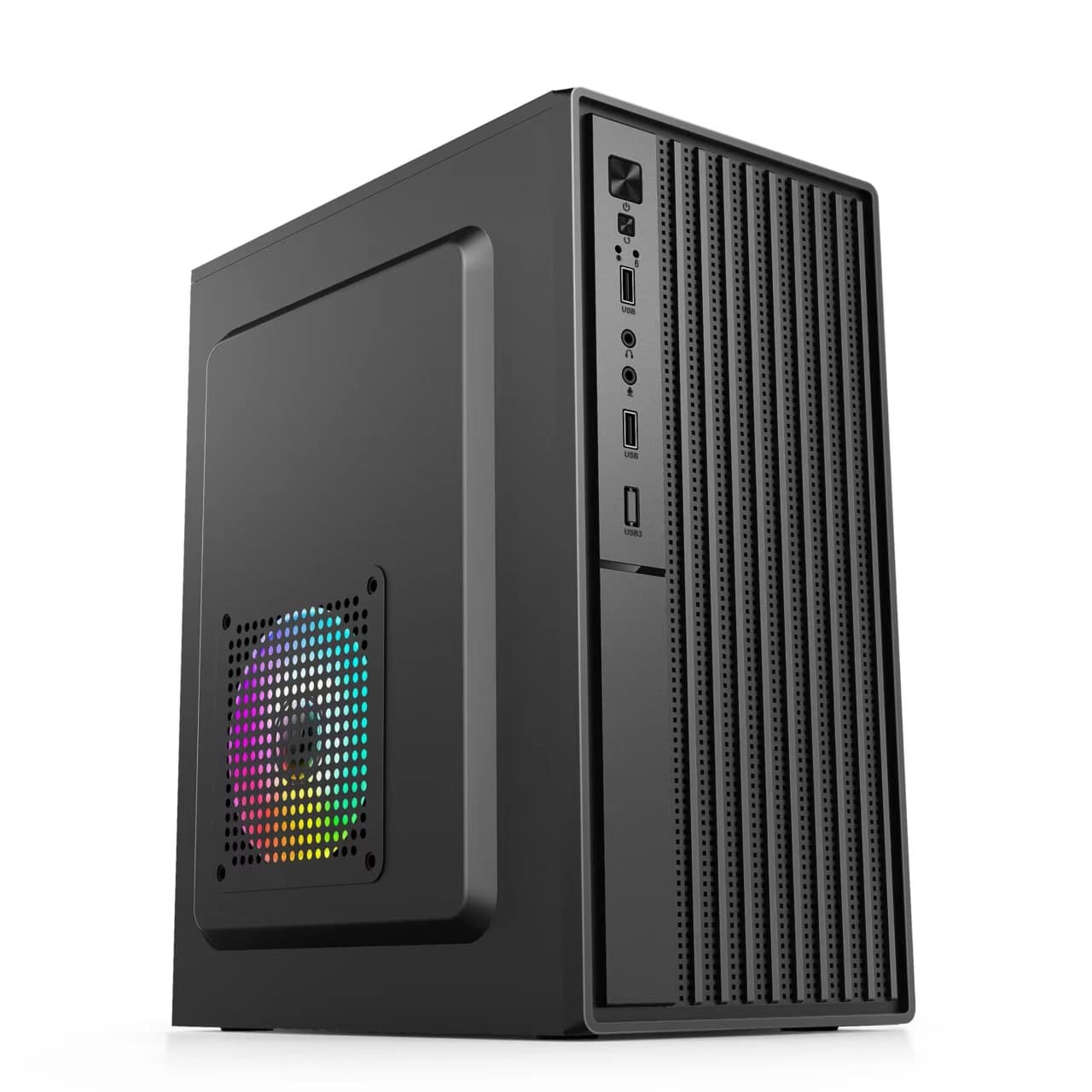 Small Phantom Home Business Office Desktop Mini ITX Computer Case matx
