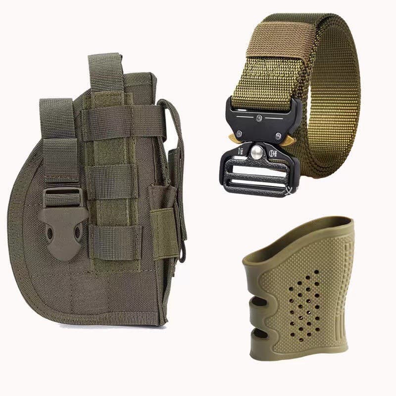 Cross-border Military Enthusiast Outdoor Tactical Holster, Hiking and Camping Leg Pouch, CS Field Tactical Concealed Holster