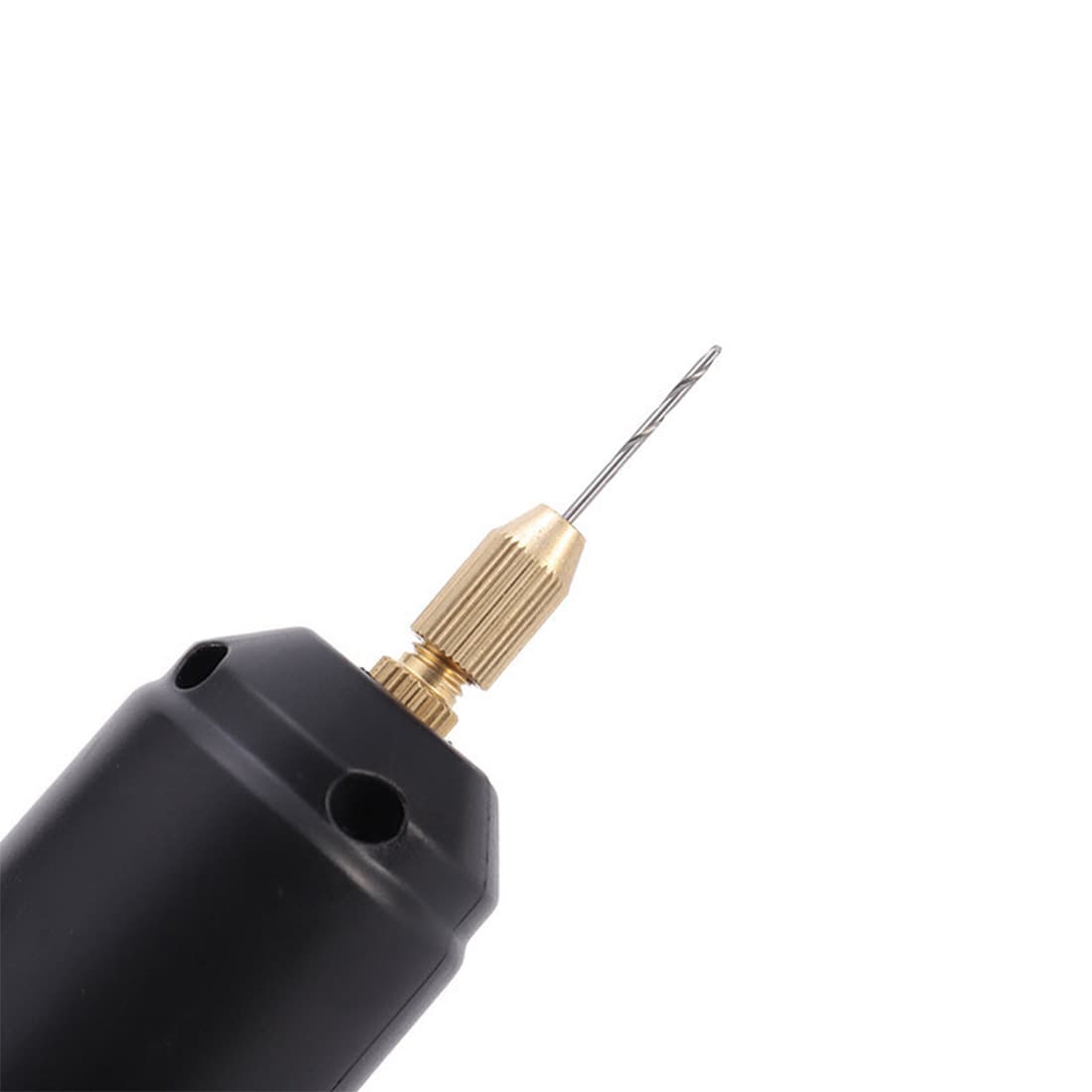 Cross-border 370 Black USB Mini Electric Drill for Resin Crystal Jewelry Pearl Soapberry Blind Box Drilling