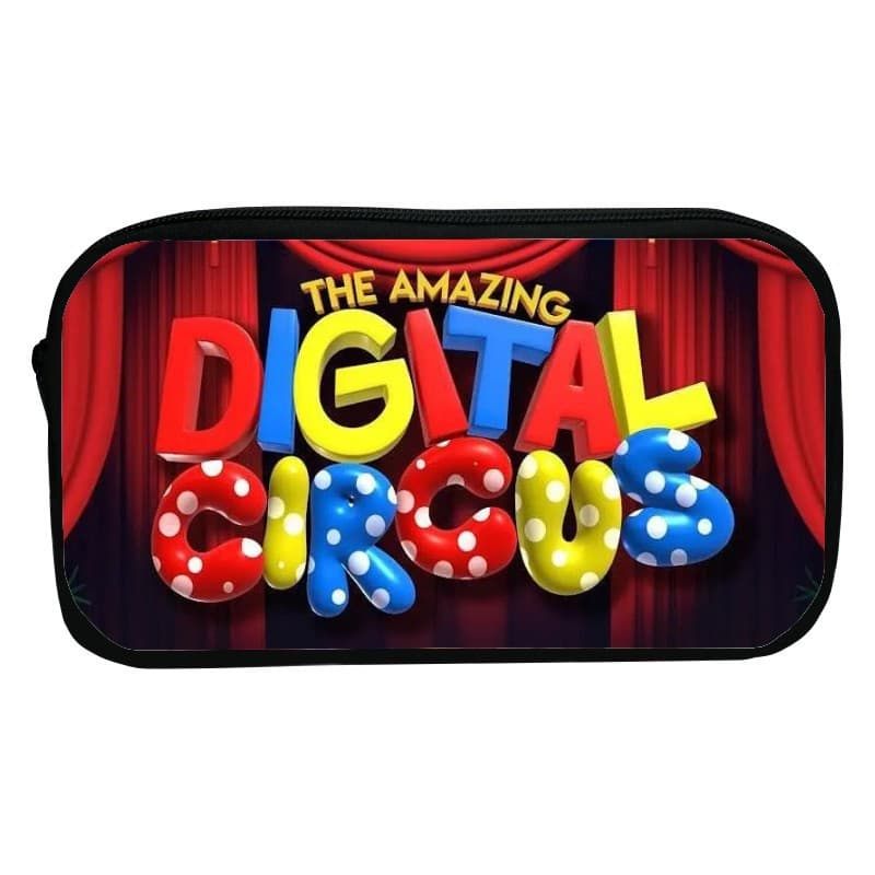Magical Numbers Circus Witches K-POP Pencil Bag Cartoon Stationery Bag Huntrix Kpop Elementary School Student