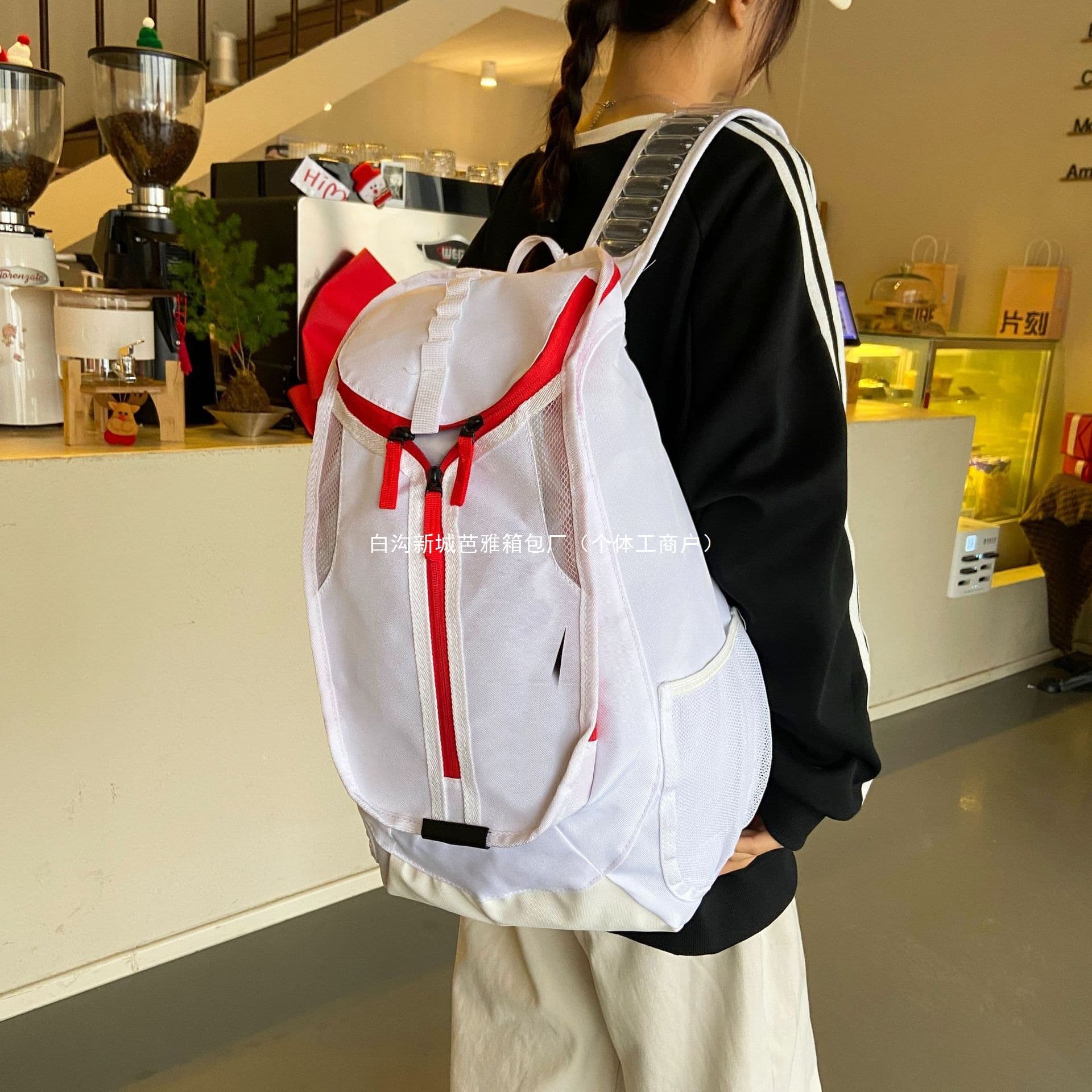 Trendy Cushioned Backpack for Campus, College Students, Lightweight Large Capacity Travel Outdoor Sports Casual Backpack
