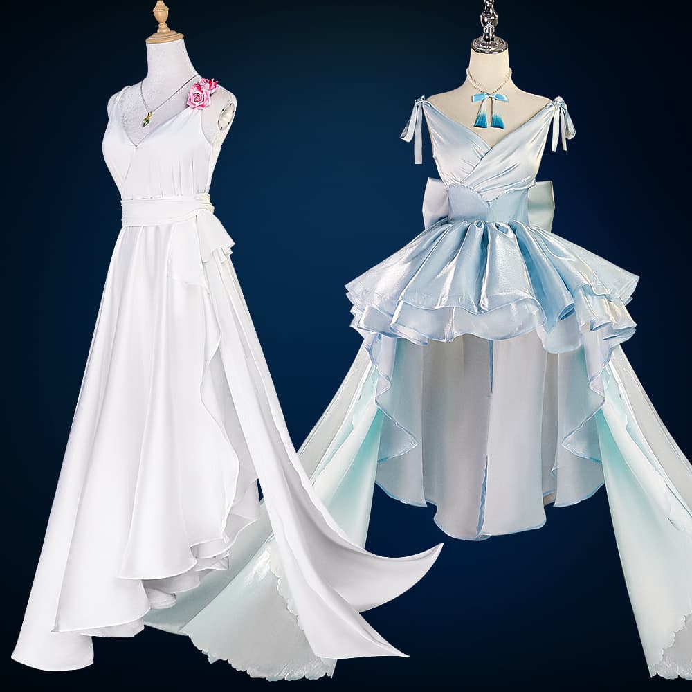 Starting from Zero in Another World, Cosplay Costumes, Rem Wedding Dress, Emilia Formal Wear, Cosplay Costumes, Cross-Border
