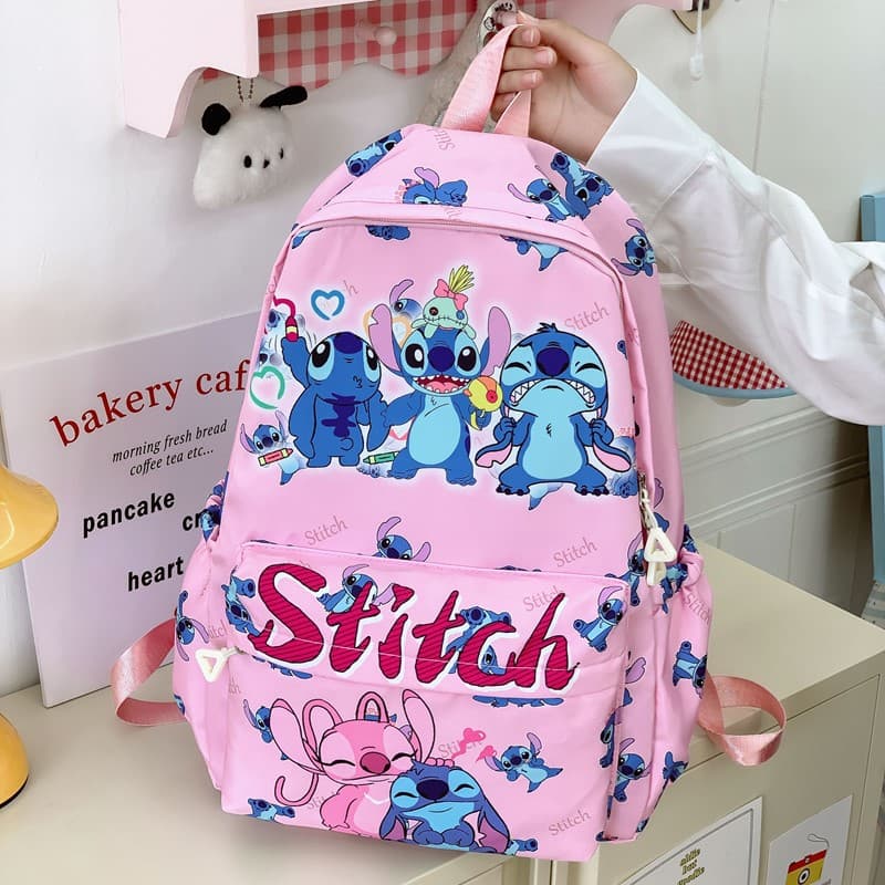 Kids Cartoon Fresh Backpack for School Season, Large Capacity Lightweight Student Backpack for Elementary, Middle and High School Outings