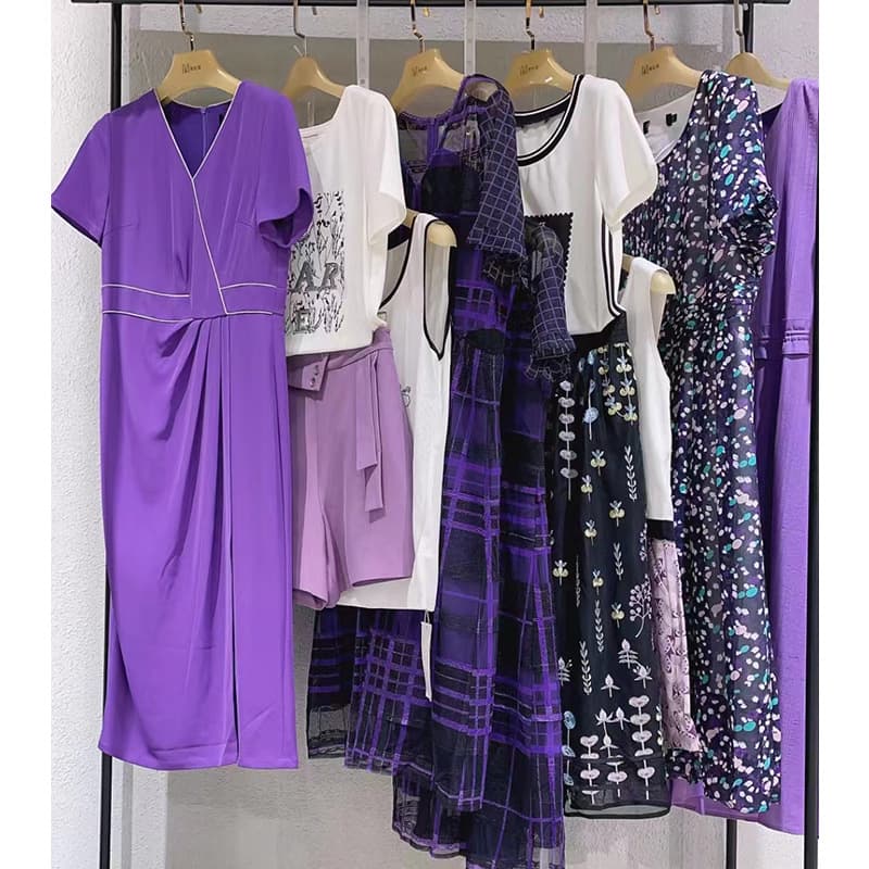 DU•Diru Brand Off-Season 24 Summer High-End Women's Fashion Attire Live Stream & Physical Store Brand Wholesale Clearance Stock