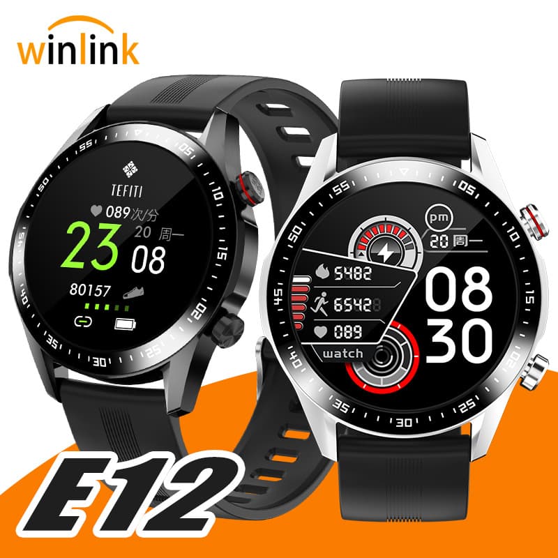 Micro E12 Bluetooth Smart Watch with Call and Music, Blood Pressure and Blood Oxygen Monitoring, Scientific Sleep Tracking, Smart Reminders