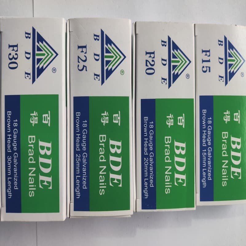 Free shipping for full case Baide pneumatic nails national standard F30 25 20 15 10 straight nails air staple nails