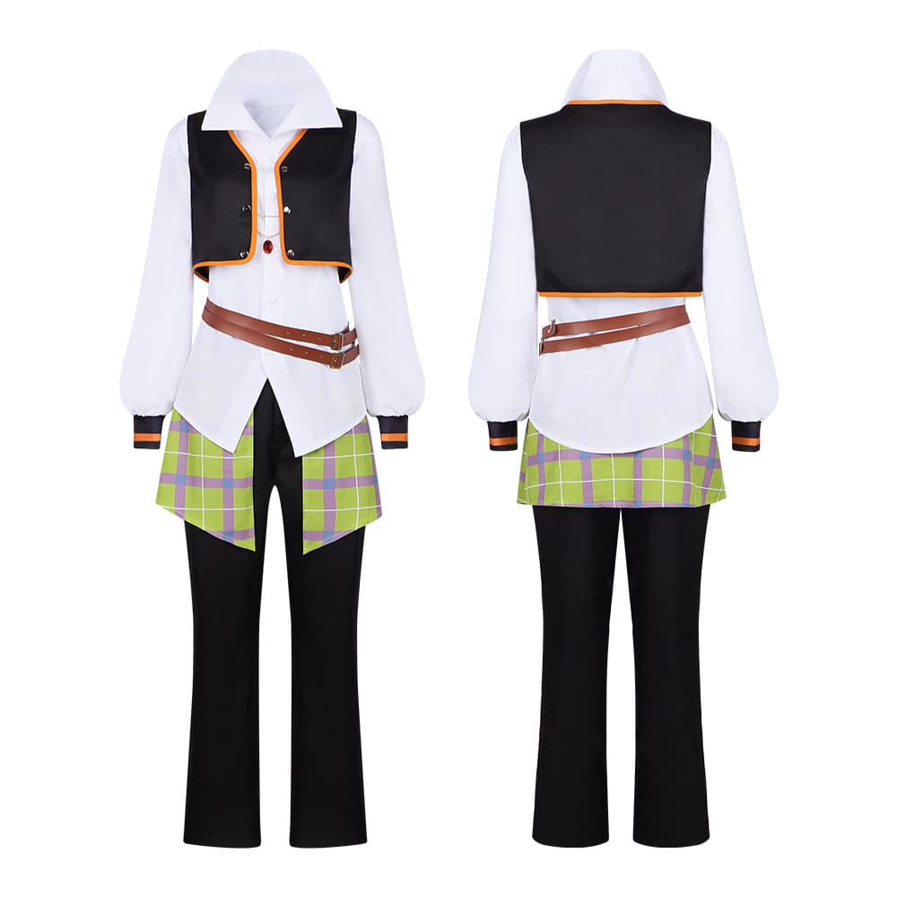 Rebellious Lelouch Cos Suit Rebellious Lelouch Two-Dimensional Performance Suit Cosplay Halloween Costume