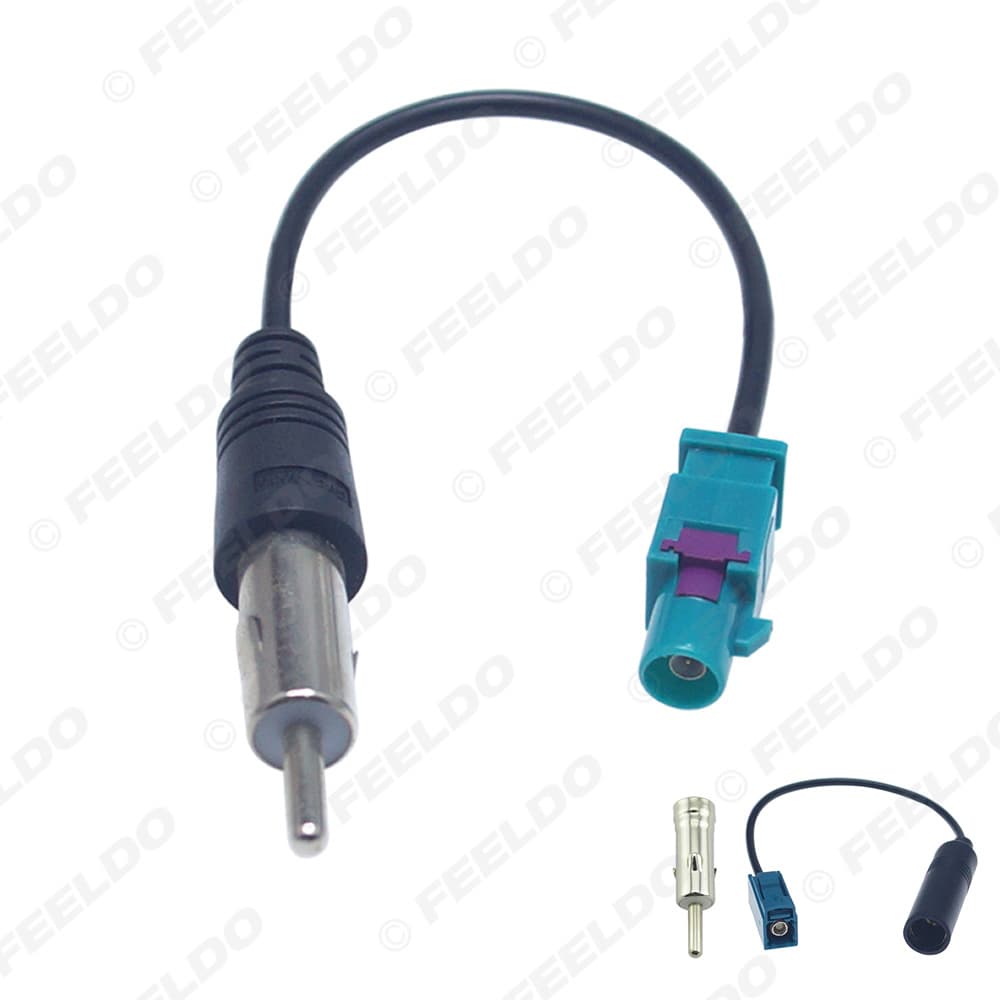FM Radio Antenna Adapter Cable for Volkswagen Magotan/Audi/BMW/Porsche/Audi FM Radio Modification No Damage Cable
