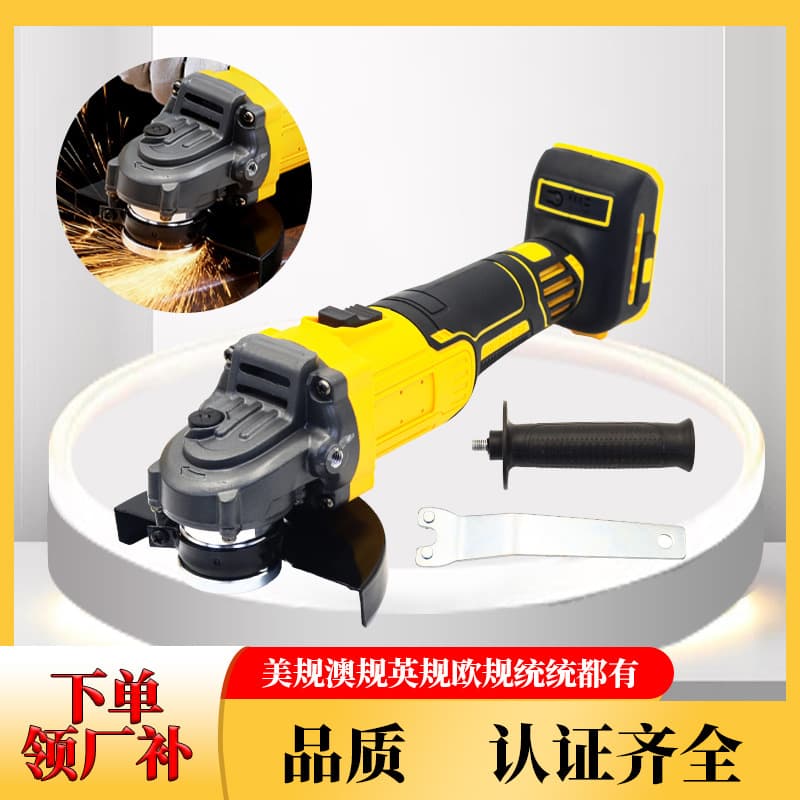Direct from Manufacturer Lithium Battery Angle Grinder - Cutting, Polishing, and Grinding Tool with Charging Brushless Electric Angle Grinder Hand Wheel