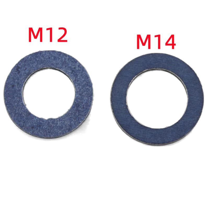 Suitable for Toyota, Hyundai and Honda cars, universal M12/M14 oil pan oil drain screw, aluminum gasket, oil plug gasket