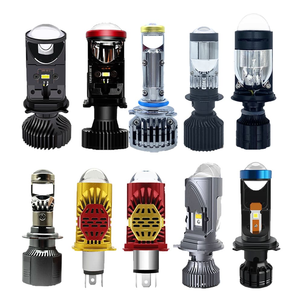 Bi-Lens Car Headlight H4 Hi/Lo Beam Integrated LED Headlight Conversion Kit Y6 Y7 Y8 Hot Selling Cross-Border Model