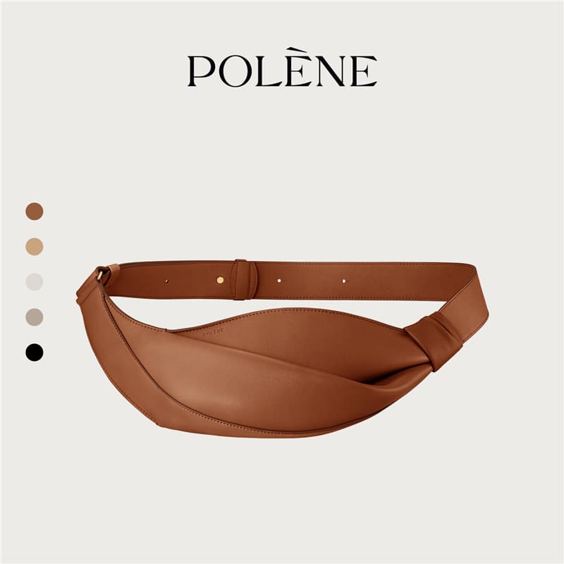 [New for summer] Polene Neyu smooth cowhide crossbody bag
