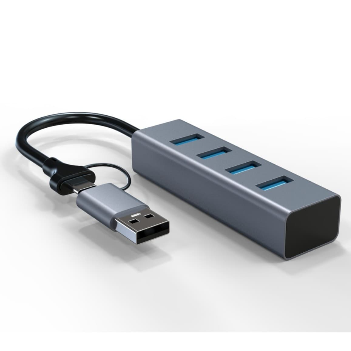 usb hub docking station 4-port 3.0 docking station 5GB transmission notebook hub Type-c docking station