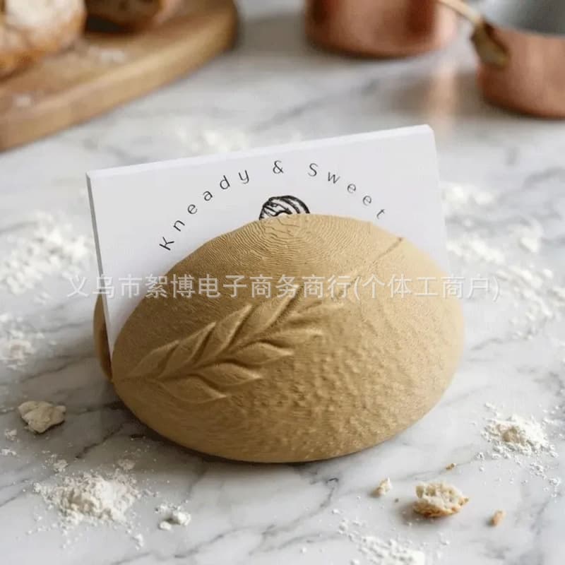 Cross-border Sourdough bread loaf business cardr sourdough bread shape business card holder