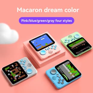 Cross-border Handheld Game Console Ultra-thin G7 G5 Portable Retro Nostalgic 666-in-1 HD Color FC Game Card Machine