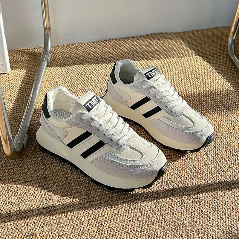 Korean-style Dad Sneakers for Women 2024 Autumn New Arrival Student Running Sports Shoes Versatile Height-Increasing Casual Shoes