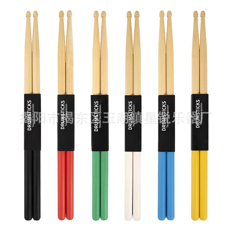 Drum Sticks 5A 7A Non-Slip Maple Drumsticks for Electronic Drums and Acoustic Drums Pair