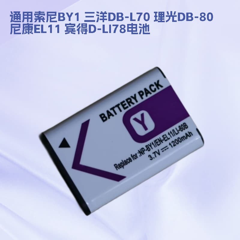 LI-60B Battery Charger Compatible with Olympus 370, Nikon EL11, Pentax D-LI78 V20 W60