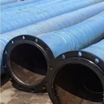 Manufacturer supplies pump suction hose 10-inch, dredging and sand suction steel wire rubber pipe, large-diameter coal injection hose